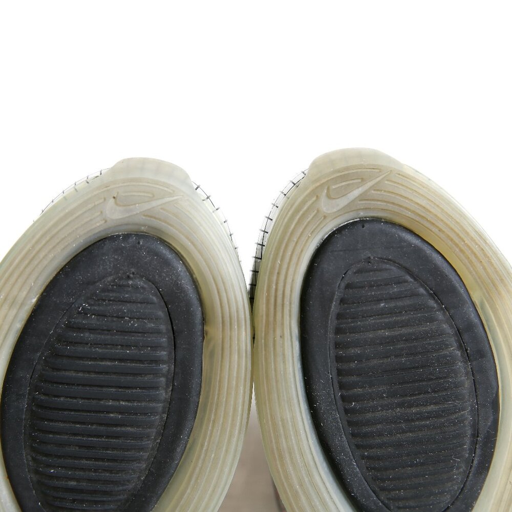 NIKE Air Max 720-818 Metallic Silver, Blk & Orange Sneakers/4.5 Youth/6 … - Picture 12 of 13